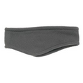 Charcoal Grey Fleece Over-the-Ear Headband